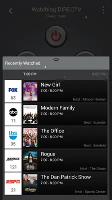 Samsung WatchON (On TV) android App screenshot 1