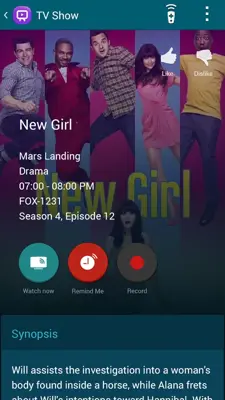 Samsung WatchON (On TV) android App screenshot 4